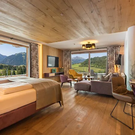 Hotel Bergblick 5 Sterne Grän Esterno foto